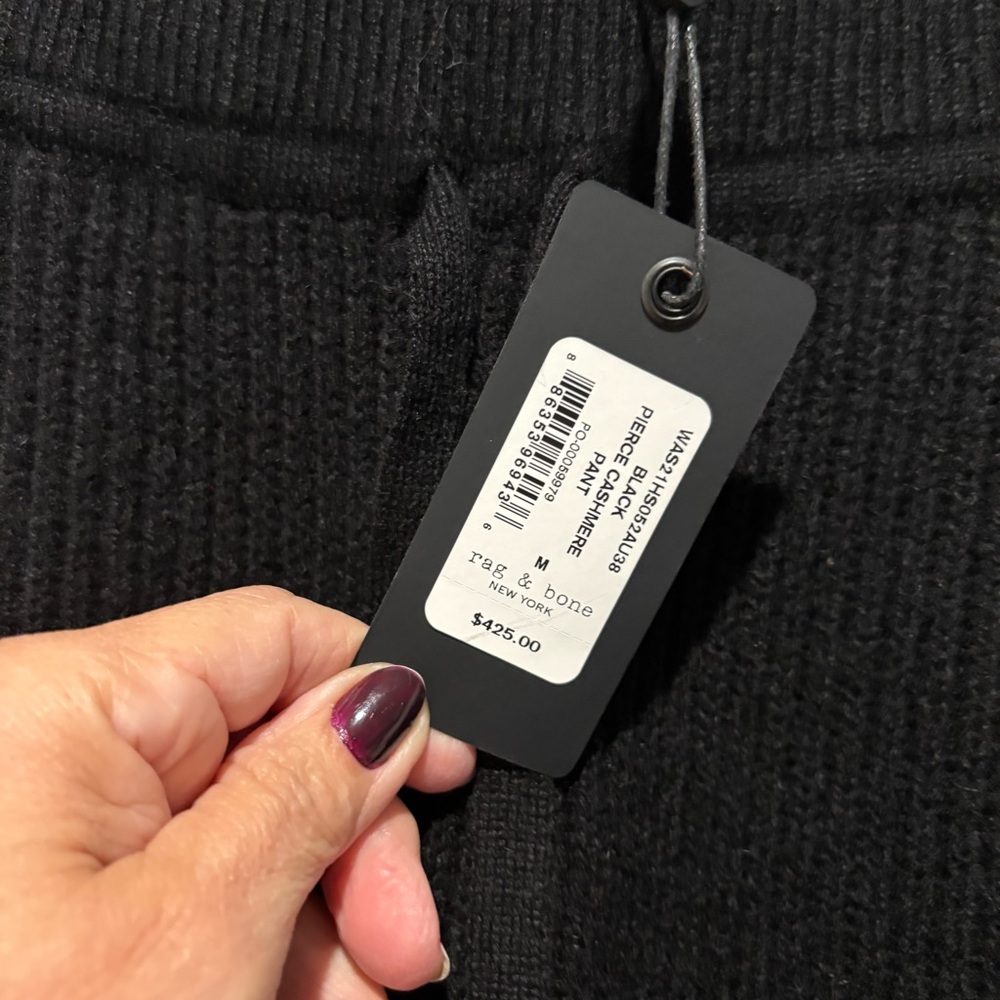 NWT Rag & bone cashmere knit pants - Picture 5 of 7